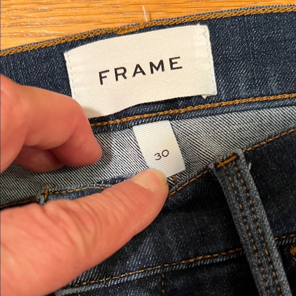 Frame Denim Dark Blue Women's Skinny Jeans
